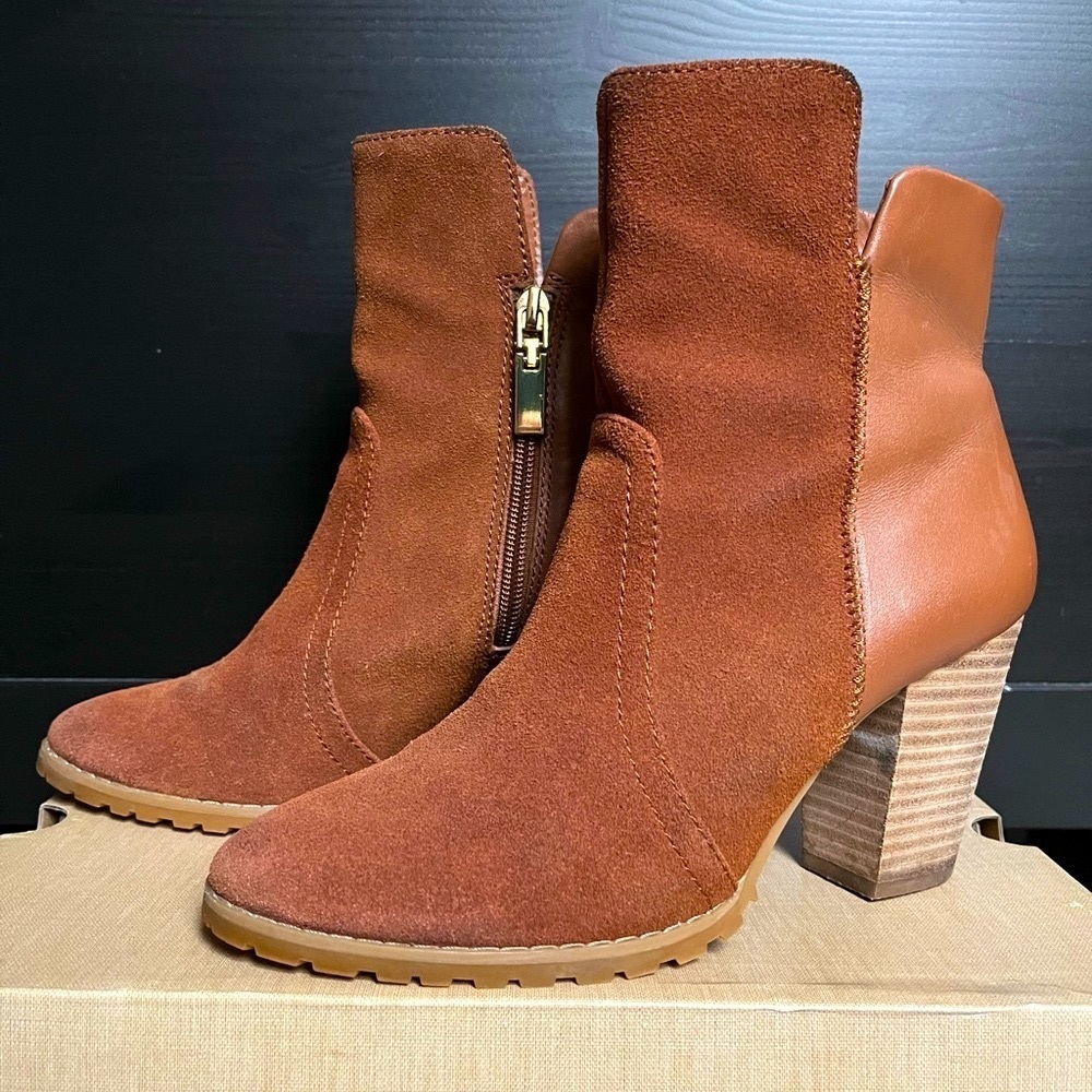Leather Tahari Boots